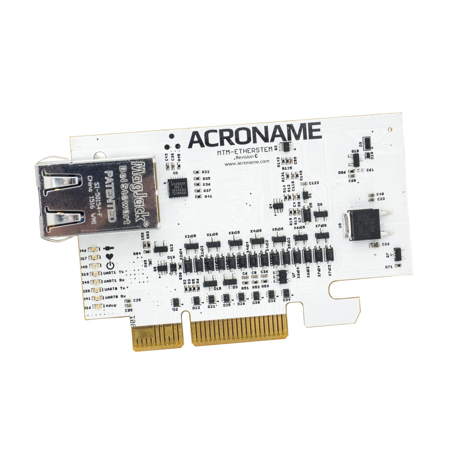 MTM-EtherStem: Ethernet Microcontroller Module | Acroname