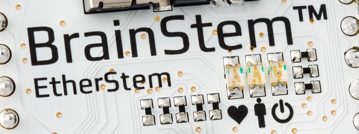 Acroname BrainStem EtherStem close up