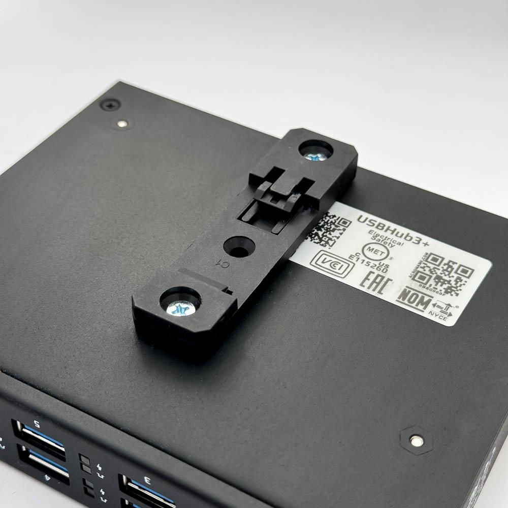 Acroname USB Hub DIN Rail Mount Kit