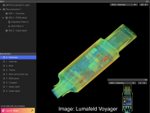 Lumafeld 3D CT scan of Apple TB4 cable