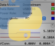 USB Power measurement with Python and GUI