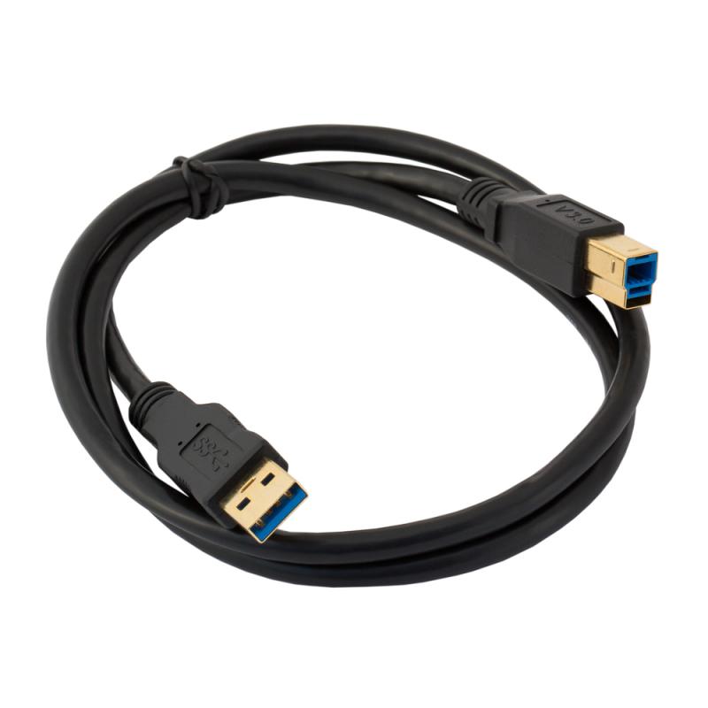 USB 3.0 A to B cable 3'