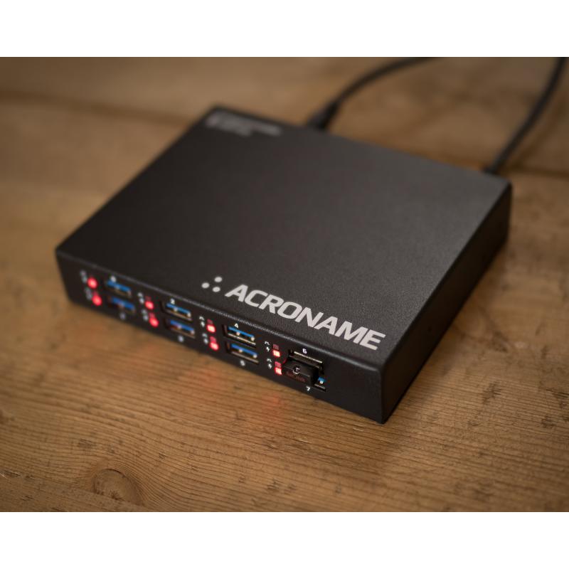 Acroname Programmable Industrial USBHub3+ 5 Gbps Hub 8-Port 