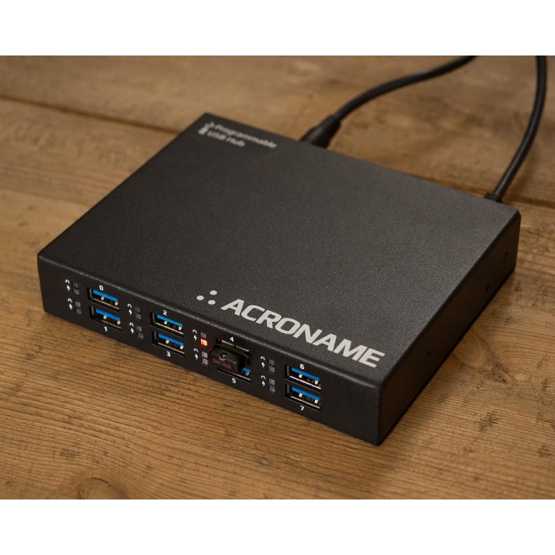Acroname Programmable Industrial USBHub3+ 5 Gbps Hub 8-Port 