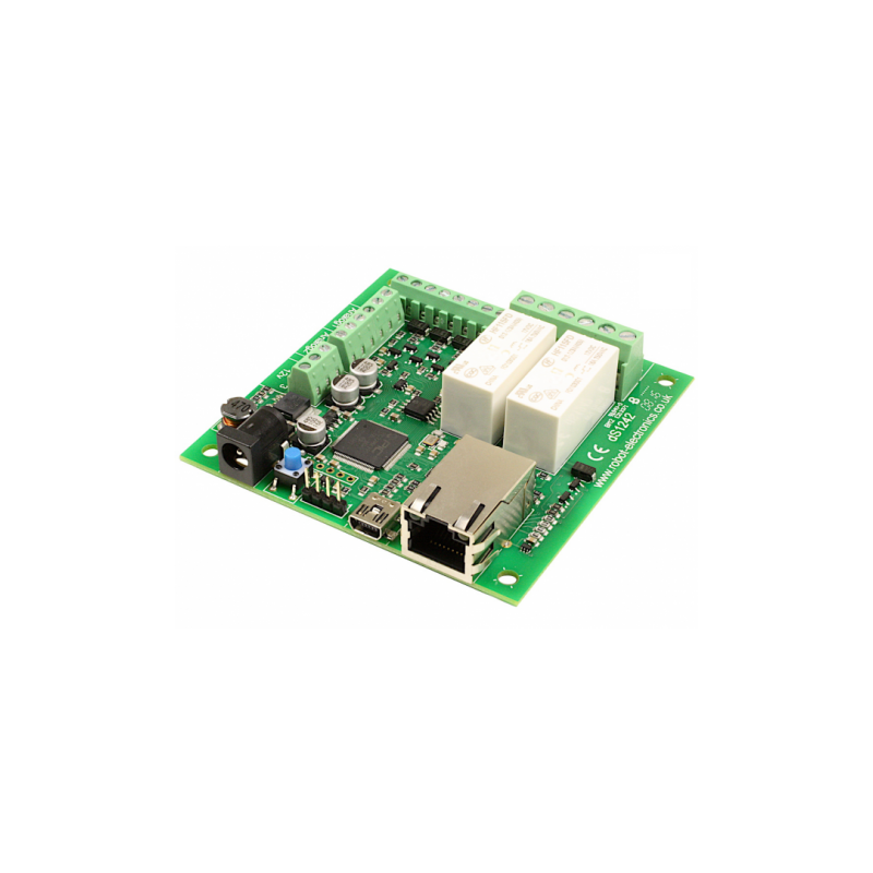 Devantech dS1242 2x16A Ethernet Relay with Digital Switching I/Os