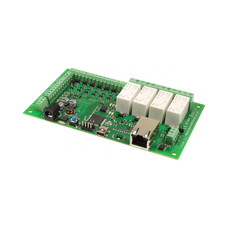 Devantech dS3484 4x16A Ethernet Relay with Digital Switching I/Os