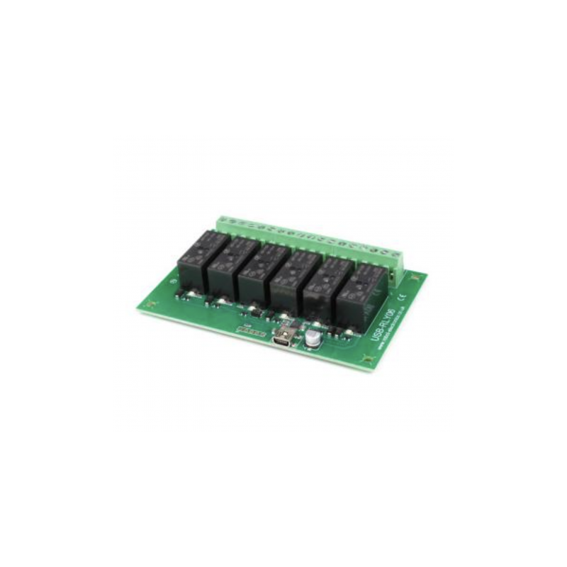 Devantech USB-RLY06 - 6 x 16A USB relay