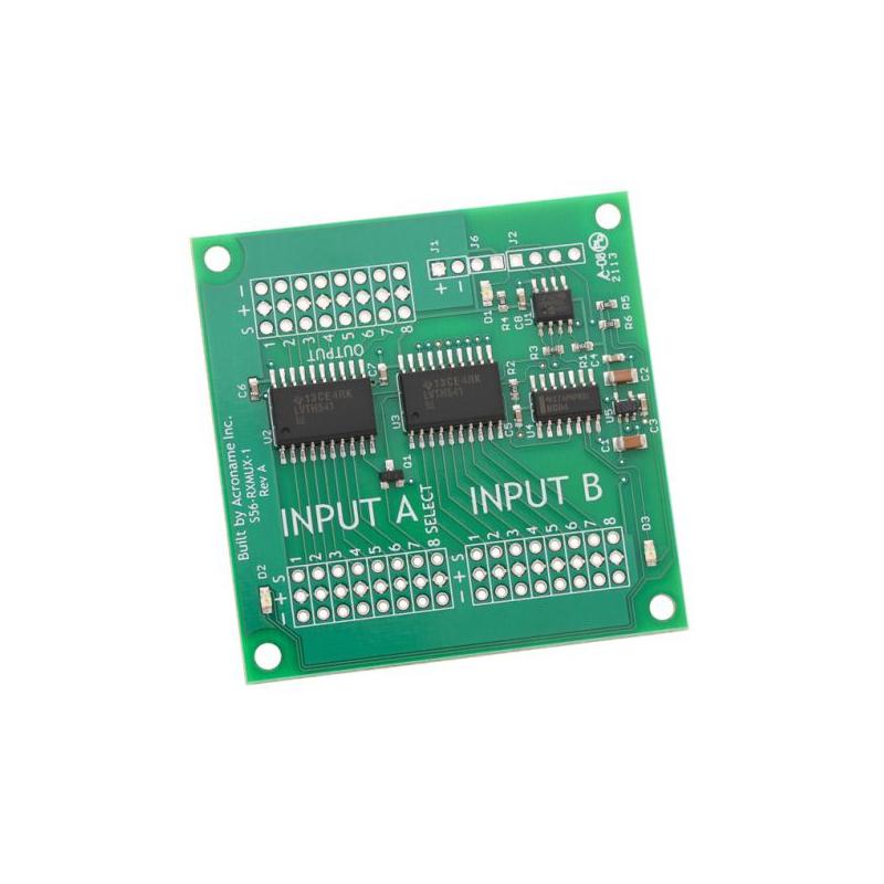 8-Channel Servo Multiplexer 2:1 Failsafe (RxMux)