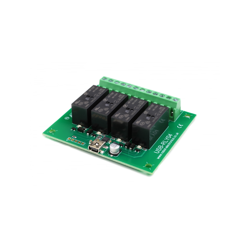 Devantech USB-RLY04 - 4 x 16A USB relay