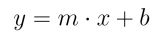 Acroname Equation 2: Basic line equation
